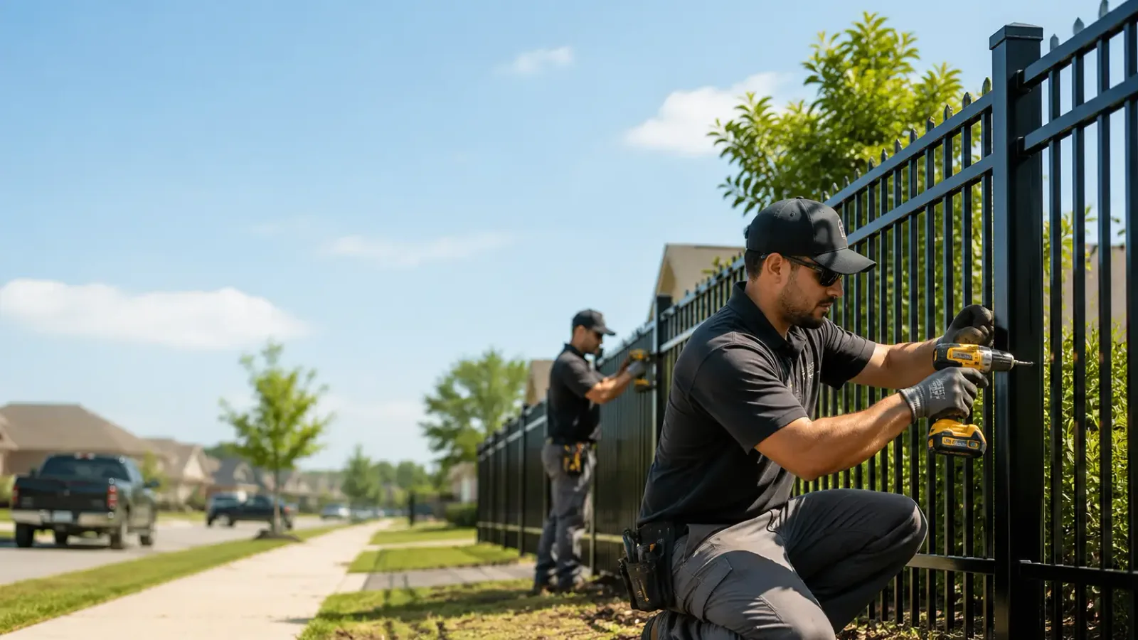 Metal Fence Installation in Claudville, VA